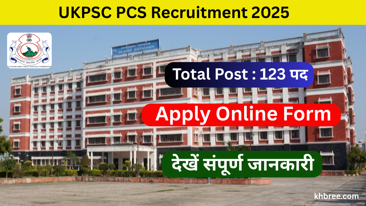 UKPSC Recruitment 2025