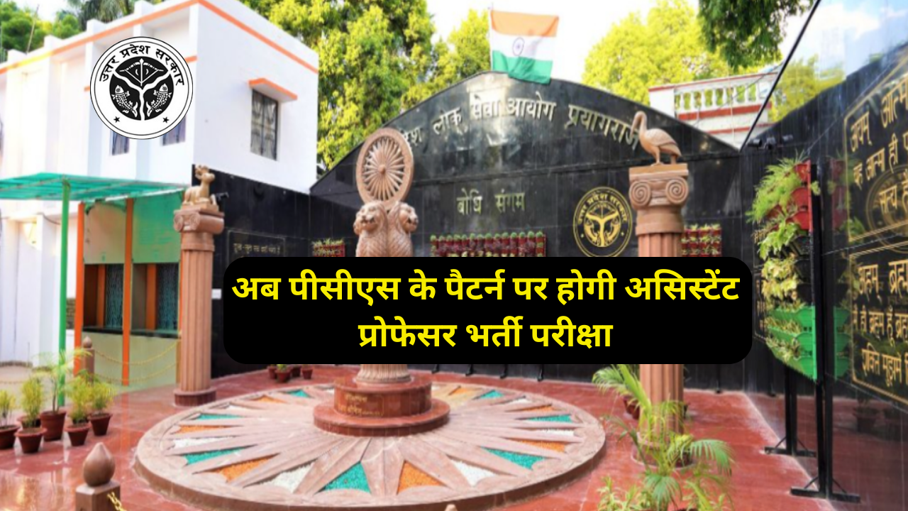 UPPSC Assistant Professor Recruitment 2025