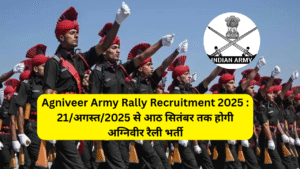 Agniveer Army Rally Recruitment 2025