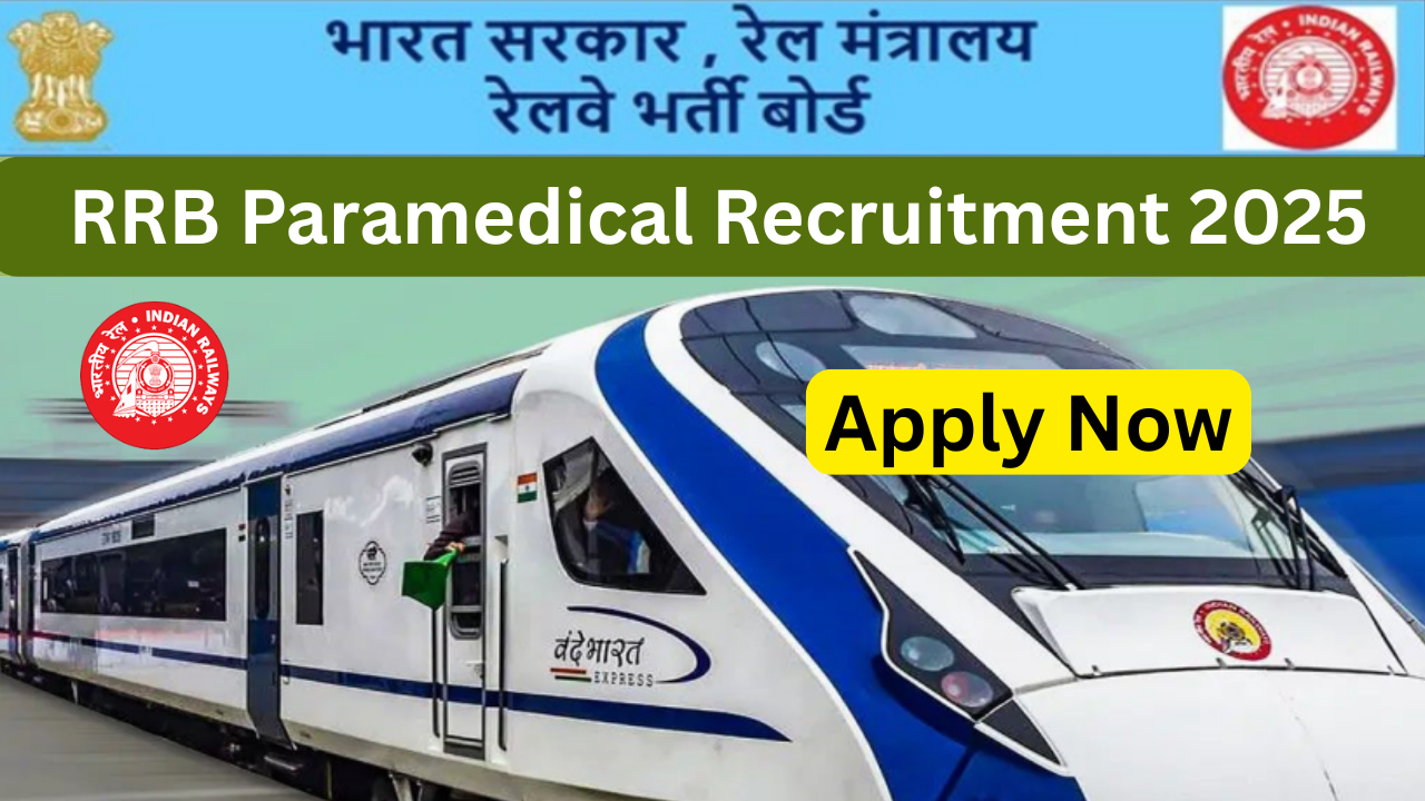 RRB Paramedical Recruitment 2025