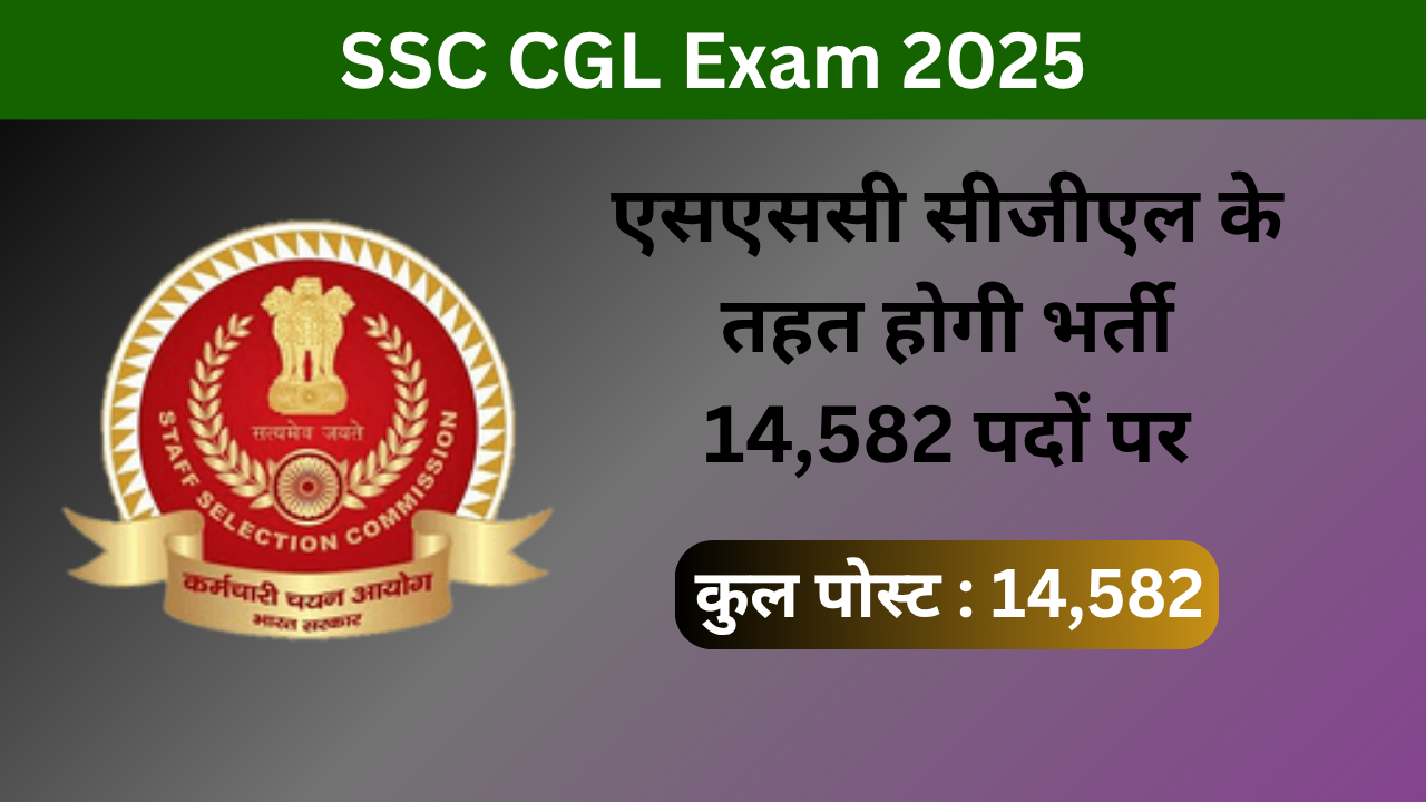 SSC CGL Exam 2025