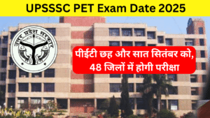 UPSSSC PET Exam 2025